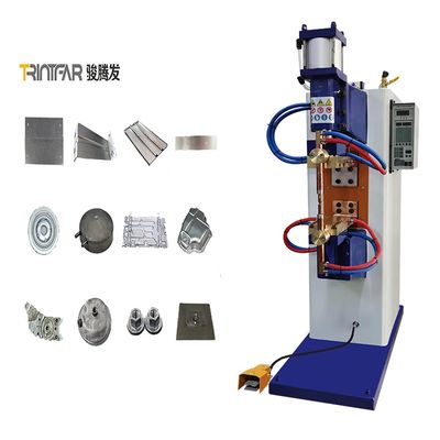 용접 0.3-2.5mm / PLC 제어 시스템 점 용접 기계