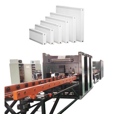 Steel plate welding machine transformer heat sink heating panel production line