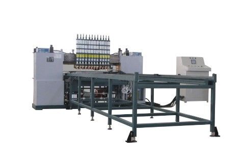 Fully automatically controlled gantry welding machine for metal grid structures, steel wire mesh welding machine, gantry steel wire mesh welding equipment, with factory direct sales.