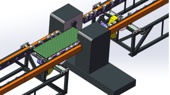 트린트파르 스틸 패널 라디에이터 생산 라인 사용자 정의 핀 두께 11