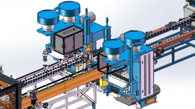 트린트파르 스틸 패널 라디에이터 생산 라인 사용자 정의 핀 두께 14